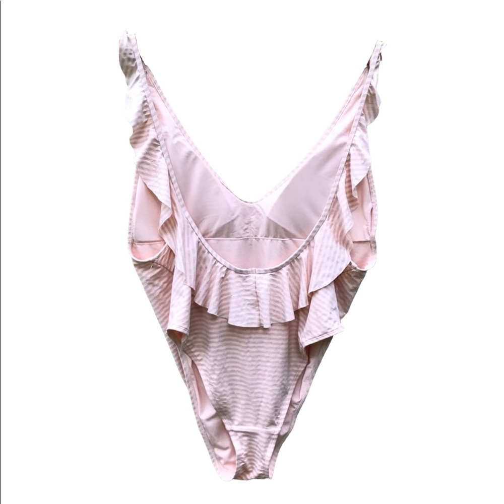 NWOT Womens Pink One-Piece Aerie Swimsuit 2XL